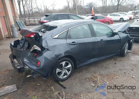 2020 Honda Civic Lx z USA, uszkodzony, nr VIN 2HGFC2F63LH545684